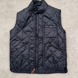 J. Crew Dark Quilted Vest